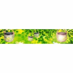 Lampe solaire Globo NET LED Clair, 1 lumière