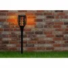 Lampe solaire Globo PITO LED Noir, 36 lumières