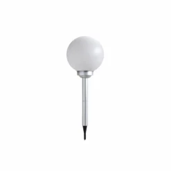 lampe solaire Globo SOLAR LED Argenté, 2 lumières