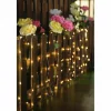 Lampe solaire Globo STRIPE LED Transparent, 120 lumières