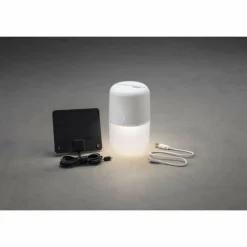 lampe solaire Konstsmide Assisi LED Blanc, 1 lumière