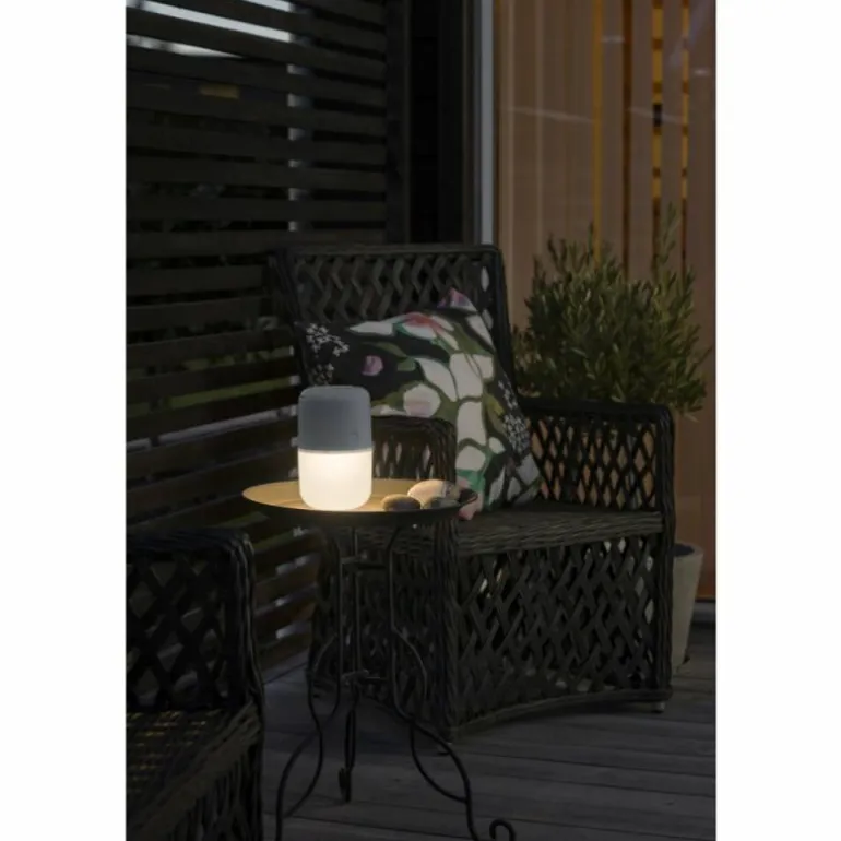 lampe solaire Konstsmide Assisi LED Gris, 1 lumière
