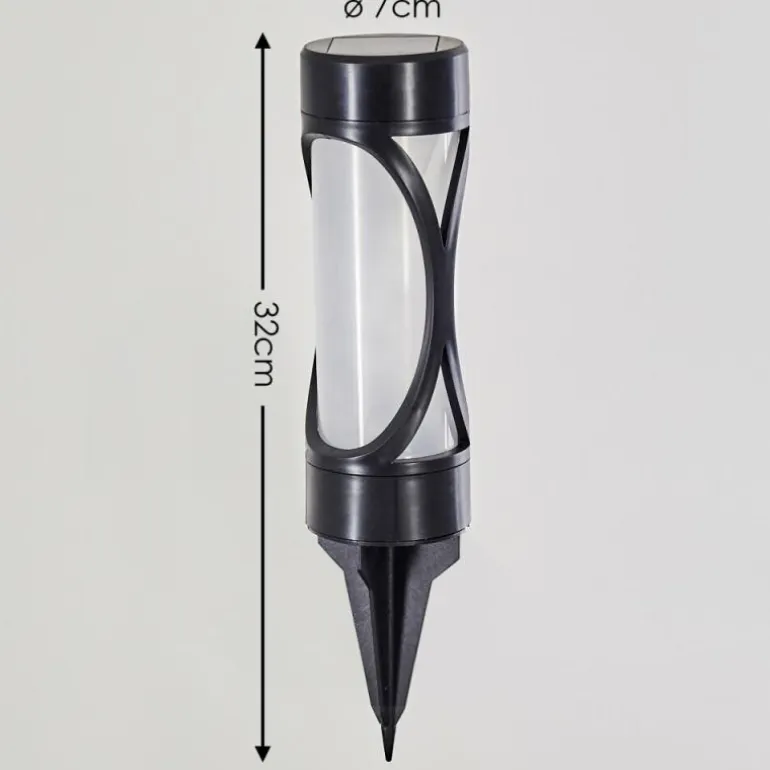 Lampe solaire Lakeland LED Anthracite, 1 lumière