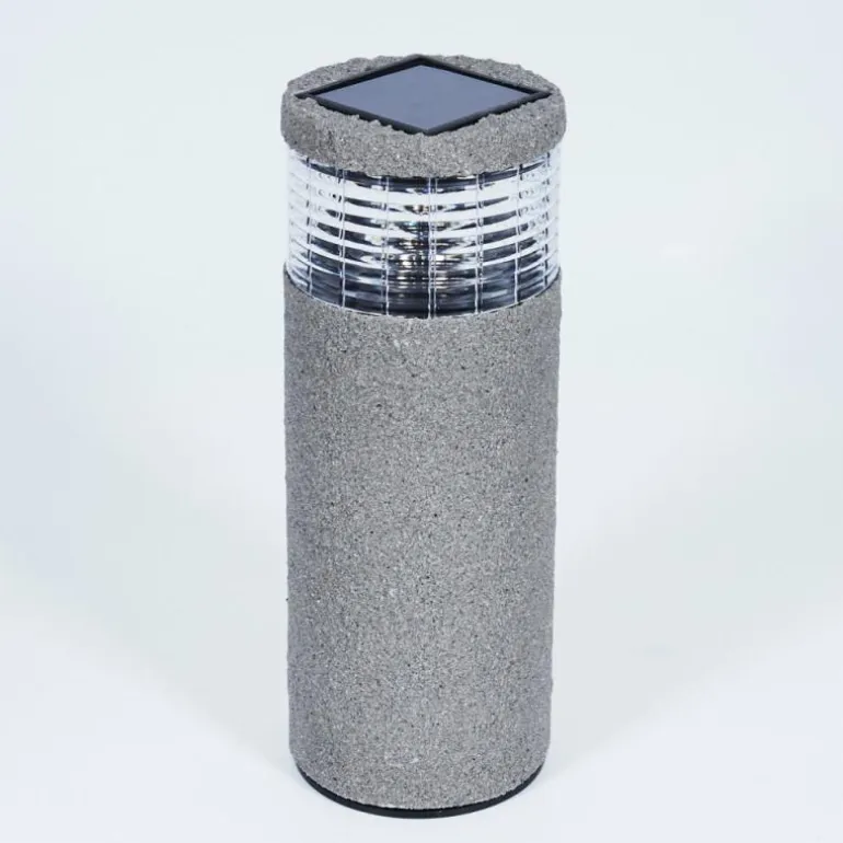 lampe solaire Mesabolo LED Gris, Noir, 1 lumière