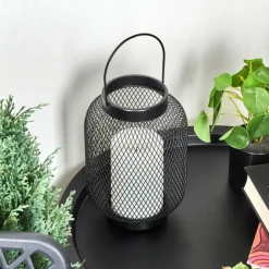 Lampe solaires Anjullan LED Noir, 1 lumière