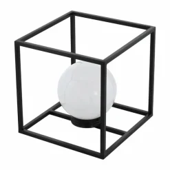 Lampe solaires Eglo SQUARE LED Noir, 1 lumière
