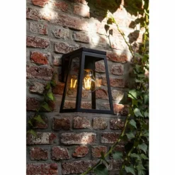 Lampe solaires Lutec Fia LED Noir, 1 lumière