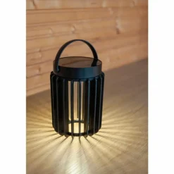 Lampe solaires Lutec Kozy LED Noir, 1 lumière