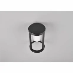 Lampe solaires Trio Carmo LED Noir, 1 lumière, Détecteur de mouvement