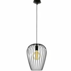 Luminaires Eglo Suspensions|Lampe suspendue Eglo NEWTOWN Noir, 1 lumière