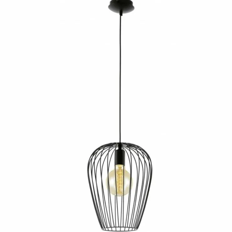 Luminaires Eglo Suspensions|Lampe suspendue Eglo NEWTOWN Noir, 1 lumière