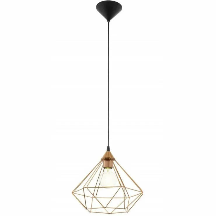 Luminaires Eglo Suspensions|Lampe suspendue Eglo TARBES Noir, 1 lumière