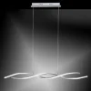 Luminaires Paul Neuhaus Éclairage Led|Lampe suspendue Paul Neuhaus POLINA LED Acier inoxydable, 2 lumières