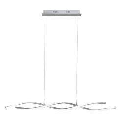 Luminaires Paul Neuhaus Éclairage Led|Lampe suspendue Paul Neuhaus POLINA LED Acier inoxydable, 2 lumières
