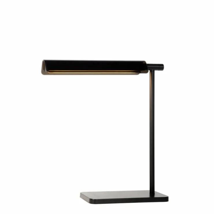 Luminaires Lucide Lampes À Poser|Lampes de table Lucide LEVI LED Noir, 1 lumière