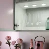 Luminaires Leuchten Direkt Éclairage Led|lampes pour bandeaux Leuchten Direkt THEO LED Argenté, 3 lumières