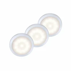 Luminaires Leuchten Direkt Éclairage Led|lampes pour bandeaux Leuchten Direkt THEO LED Argenté, 3 lumières