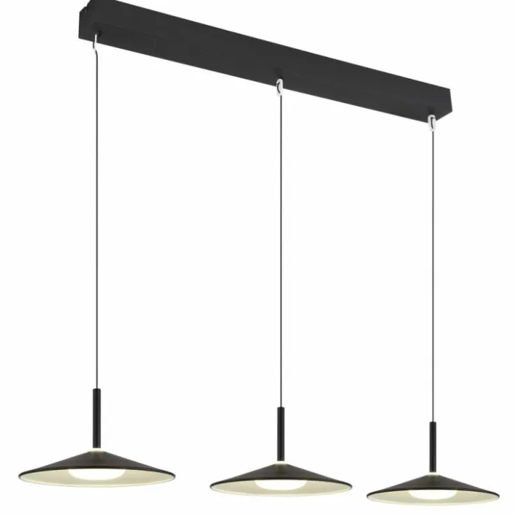 Luminaires Globo Lighting Éclairage Led|Lampone Suspension LED Noir, 1 lumière