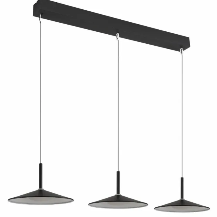 Luminaires Globo Lighting Éclairage Led|Lampone Suspension LED Noir, 1 lumière