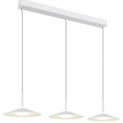 Luminaires Globo Lighting Suspensions|Lampone Suspension LED Blanc, 1 lumière