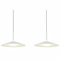 Luminaires Globo Lighting Suspensions|Lampone Suspension LED Blanc, 1 lumière