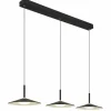 Luminaires Globo Lighting Éclairage Led|Lampone Suspension LED Noir, 1 lumière