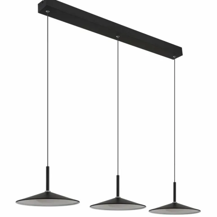 Luminaires Globo Lighting Éclairage Led|Lampone Suspension LED Noir, 1 lumière