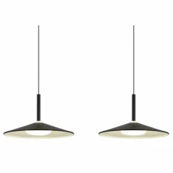 Luminaires Globo Lighting Éclairage Led|Lampone Suspension LED Noir, 1 lumière