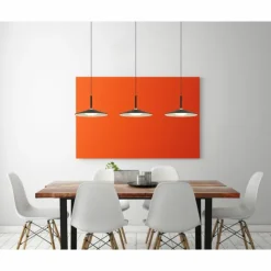 Luminaires Globo Lighting Éclairage Led|Lampone Suspension LED Noir, 1 lumière