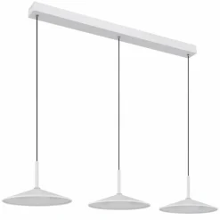 Luminaires Globo Lighting Éclairage Led|Lampone Suspension LED Blanc, 1 lumière