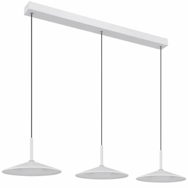 Luminaires Globo Lighting Éclairage Led|Lampone Suspension LED Blanc, 1 lumière