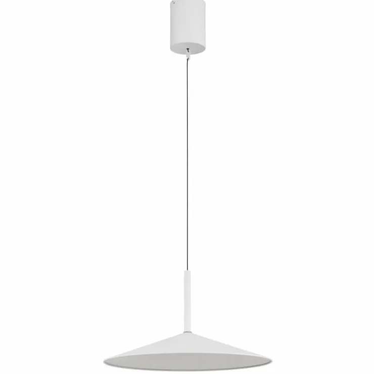 Luminaires Globo Lighting Éclairage Led|Lampone Suspension LED Blanc, 1 lumière