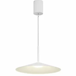 Luminaires Globo Lighting Éclairage Led|Lampone Suspension LED Blanc, 1 lumière