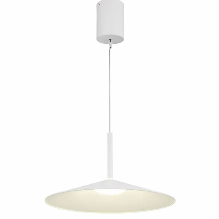 Luminaires Globo Lighting Éclairage Led|Lampone Suspension LED Blanc, 1 lumière
