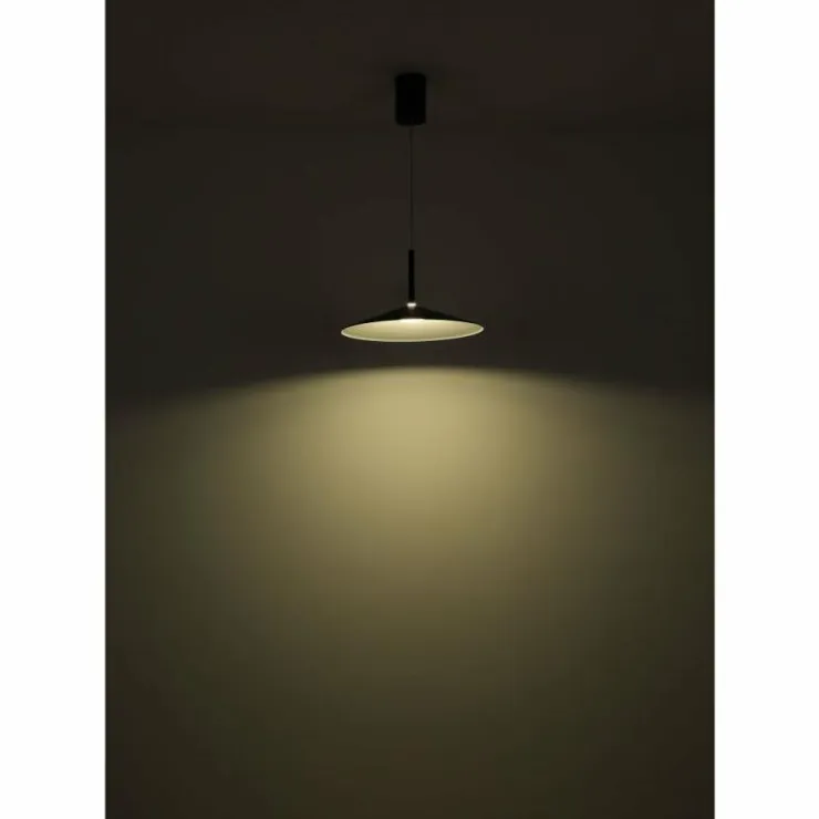 Luminaires Globo Lighting Éclairage Led|Lampone Suspension LED Blanc, 1 lumière