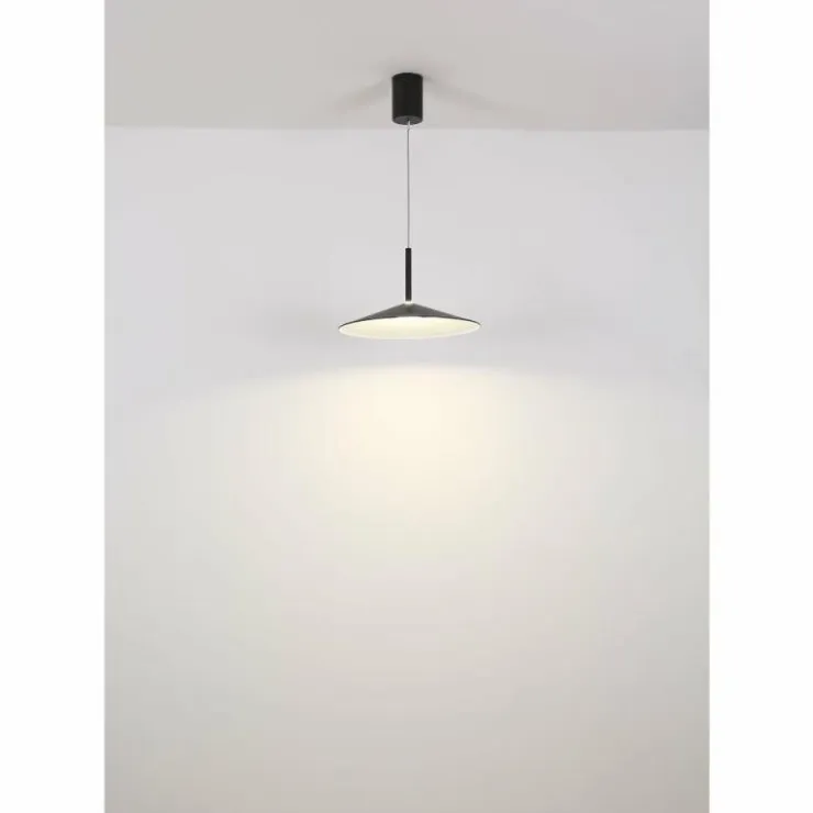Luminaires Globo Lighting Éclairage Led|Lampone Suspension LED Blanc, 1 lumière
