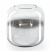 Lauden Verre de rechange 15 cm Chrome, Clair, Fumé