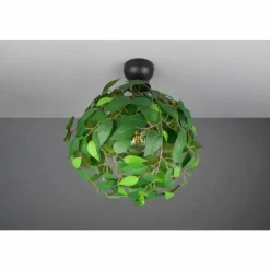 Luminaires Reality Plafonniers|Leavy Plafonnier Noir, 1 lumière