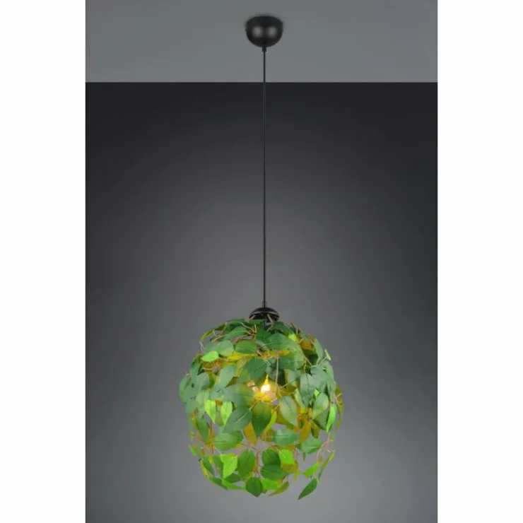 Luminaires Reality Suspensions|Leavy Suspension Noir, 1 lumière