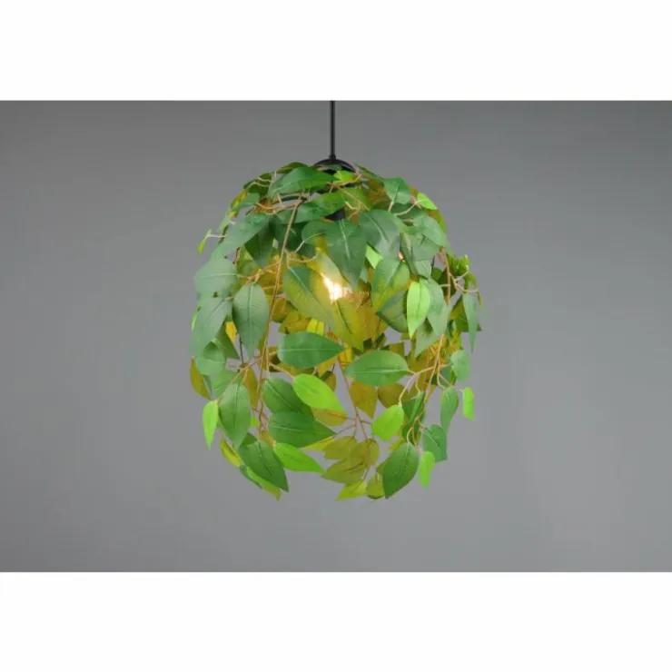 Luminaires Reality Suspensions|Leavy Suspension Noir, 1 lumière