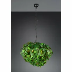 Luminaires Reality Suspensions|Leavy Suspension Noir, 4 lumières