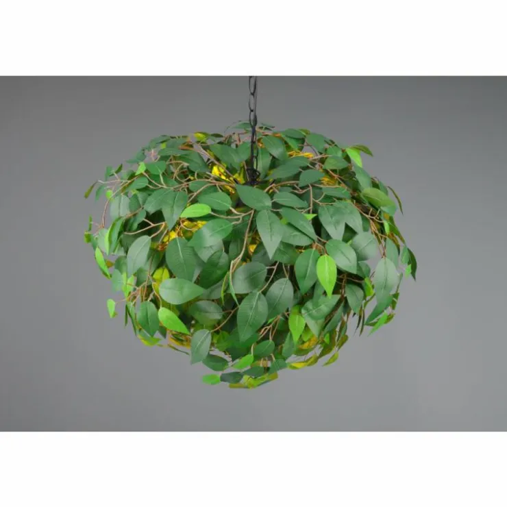 Luminaires Reality Suspensions|Leavy Suspension Noir, 4 lumières