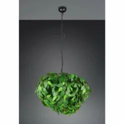 Luminaires Reality Suspensions|Leavy Suspension Noir, 4 lumières