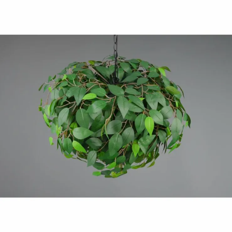 Luminaires Reality Suspensions|Leavy Suspension Noir, 4 lumières