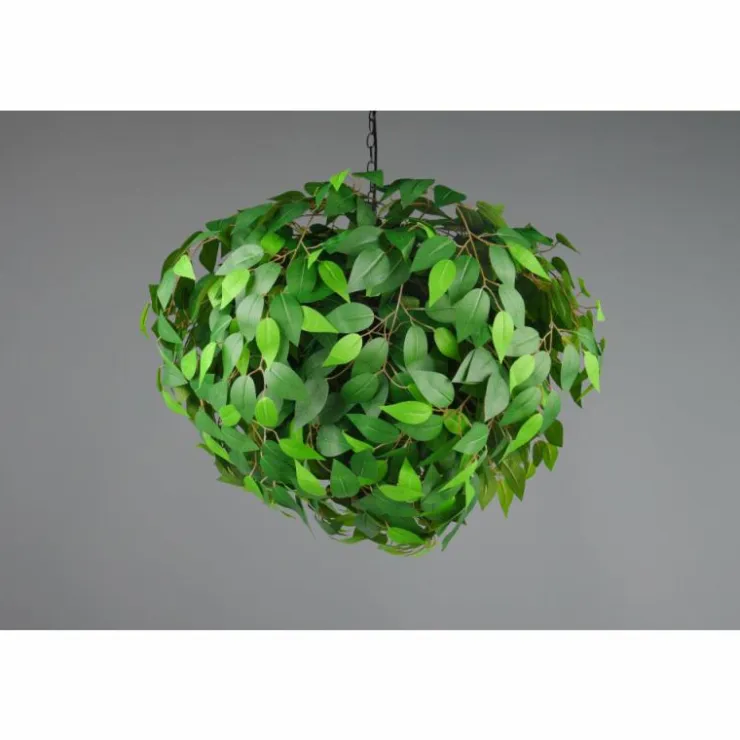 Luminaires Reality Suspensions|Leavy Suspension Noir, 4 lumières