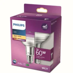 LED E27 60 Watt 2700 Kelvin 345 Lumen Philips