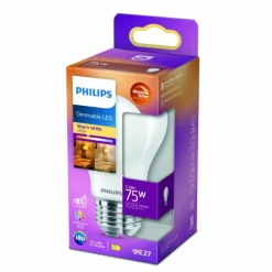 LED E27 7,9 Watt 2200-2700 Kelvin 1080 Lumen Philips