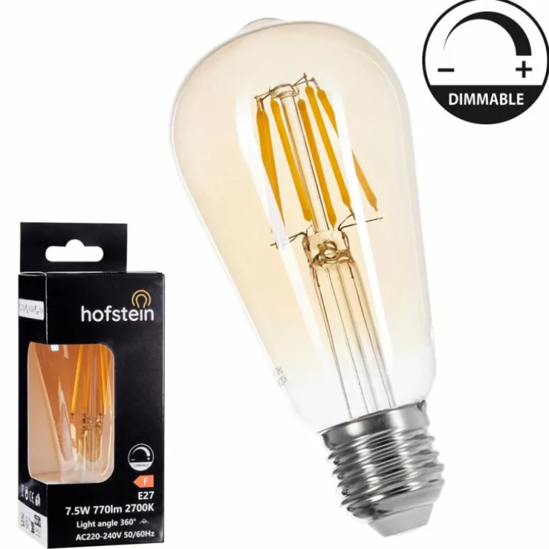 LED E27 7,5 Watt 2700 Kelvin 770 Lumen