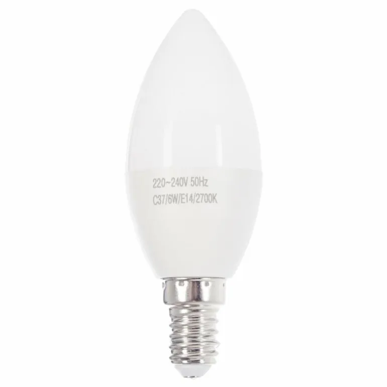 LED E14 6W 2700 Kelvin 480 Lumen