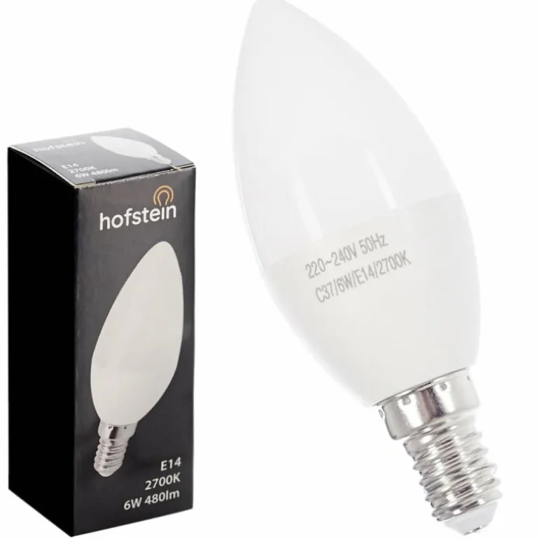 LED E14 6W 2700 Kelvin 480 Lumen